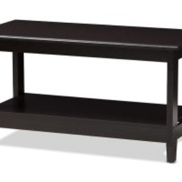 Malena Modern and Contemporary Wenge Brown Finished Coffee Table