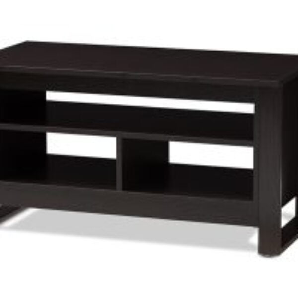 Nerissa Modern and Contemporary Wenge Brown Finished Coffee Table