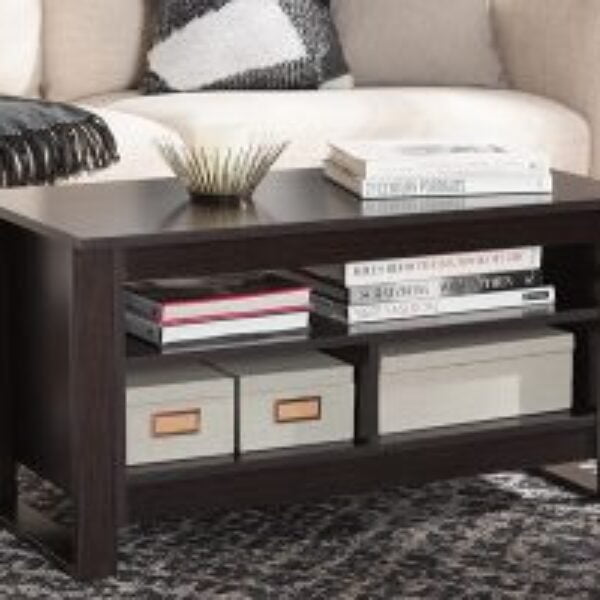 Nerissa Modern and Contemporary Wenge Brown Finished Coffee Table